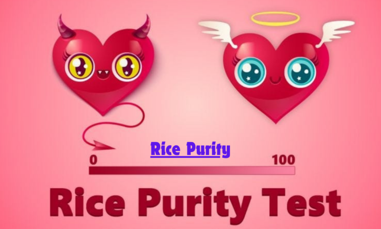 The Rice Purity Test