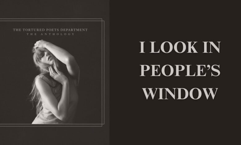 I Look in People's Windows Lyrics