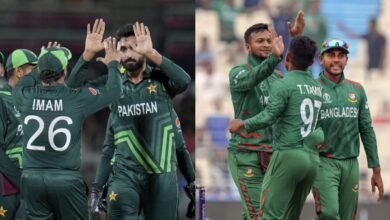 bangladesh national cricket team vs pakistan national cricket team standings